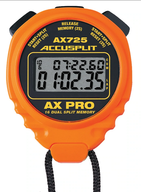 Cronómetro AX725 AX PRO - 16 Memorias